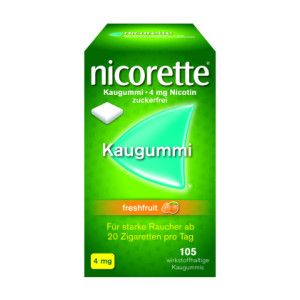 NICORETTE 4 mg freshfruit Kaugummi