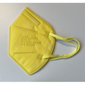 HZA Mundschutz FFP2-Maske CE0598 gelb